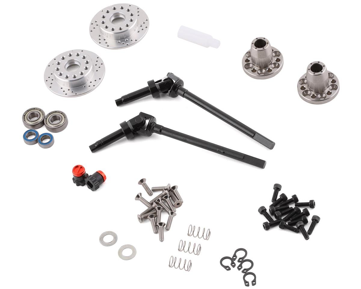 SSD RC SCX10 II/Enduro Manual Locking Hub Kit (SSD00500)