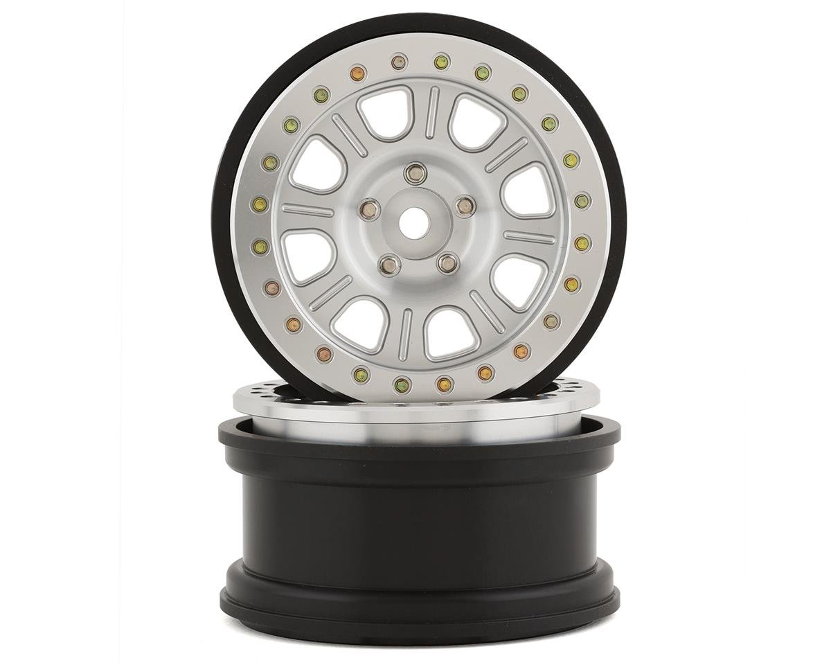 SSD RC 2.9Ó Bouncer Beadlock Wheels (Silver) (2) (SSD00507)