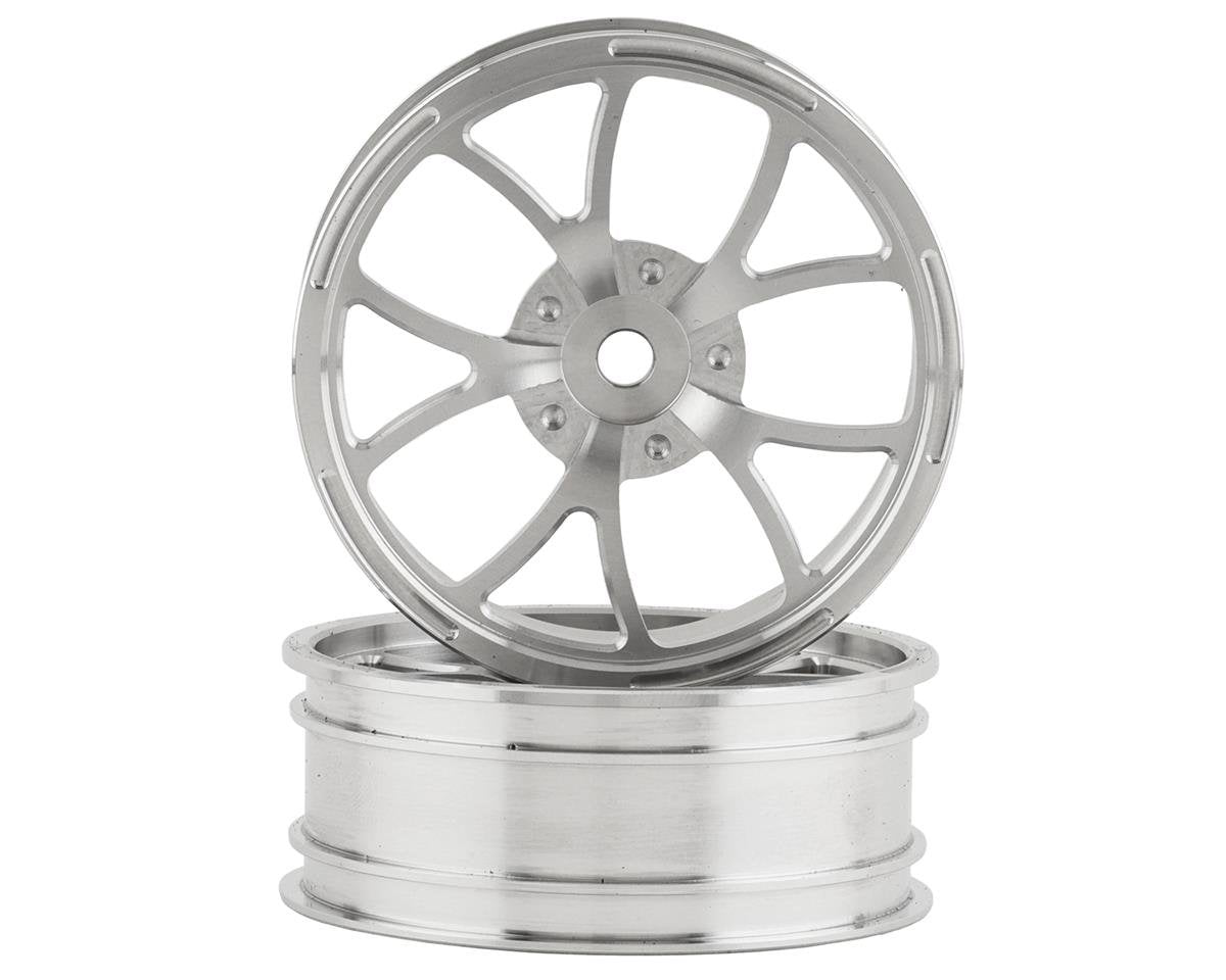 SSD RC Y Spoke Drag Front 2.2 Wheels (Silver) (SSD00516)