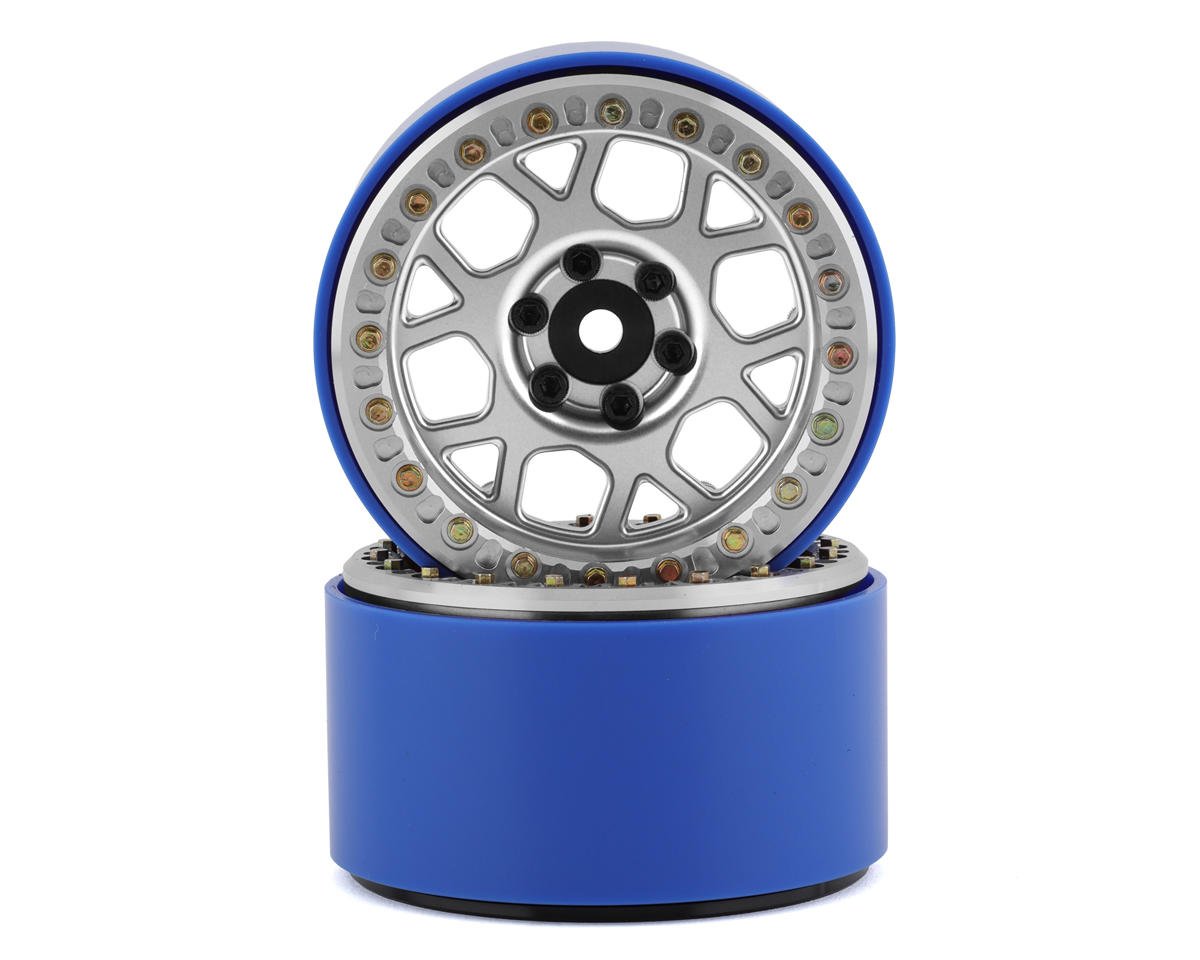 SSD RC 2.2Ó Boxer PL Beadlock Wheels (Silver) (2) (SSD00569)