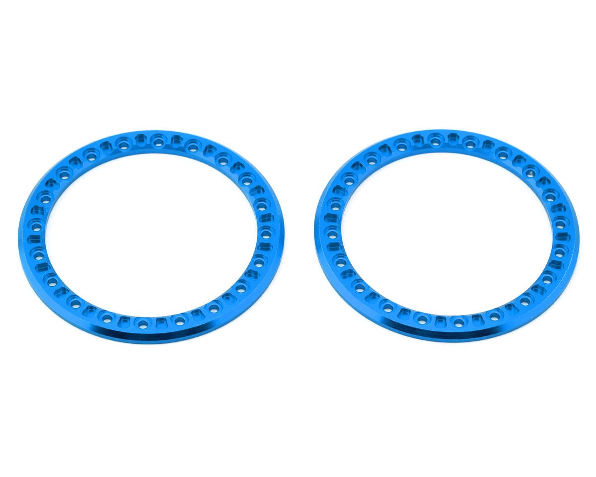 SSD RC 2.2Ó Aluminum Beadlock Rings (Blue) (2) (SSD00573)