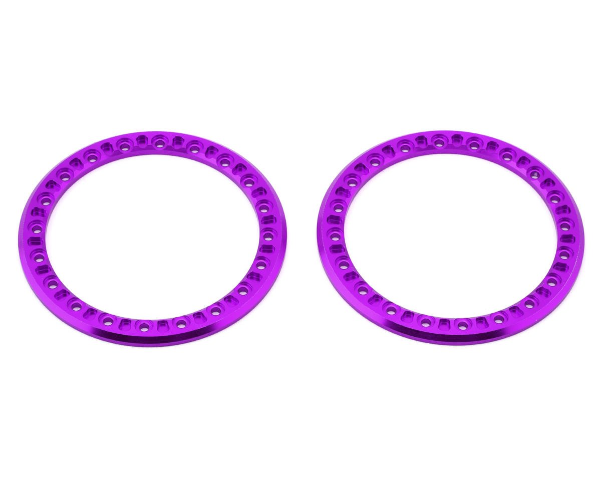 SSD RC 2.2Ó Aluminum Beadlock Rings (Purple) (2) (SSD00579)