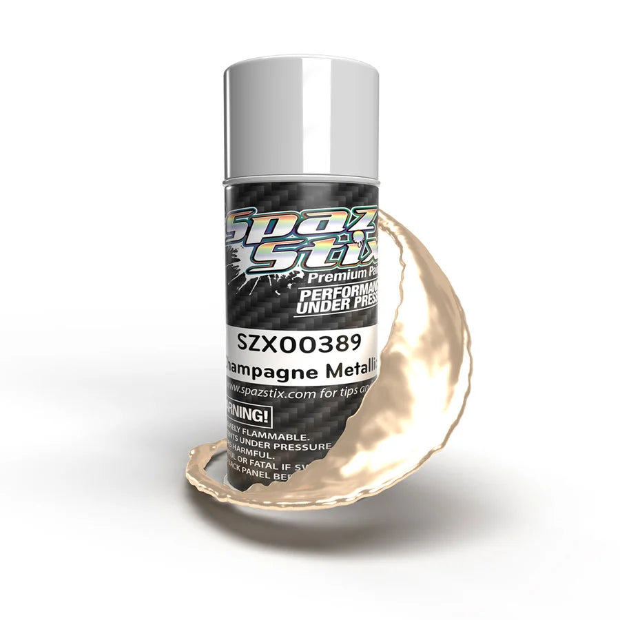 SPAZ STIX - Champagne Metallic Aerosol Paint, 3.5oz Can (SZX00389)