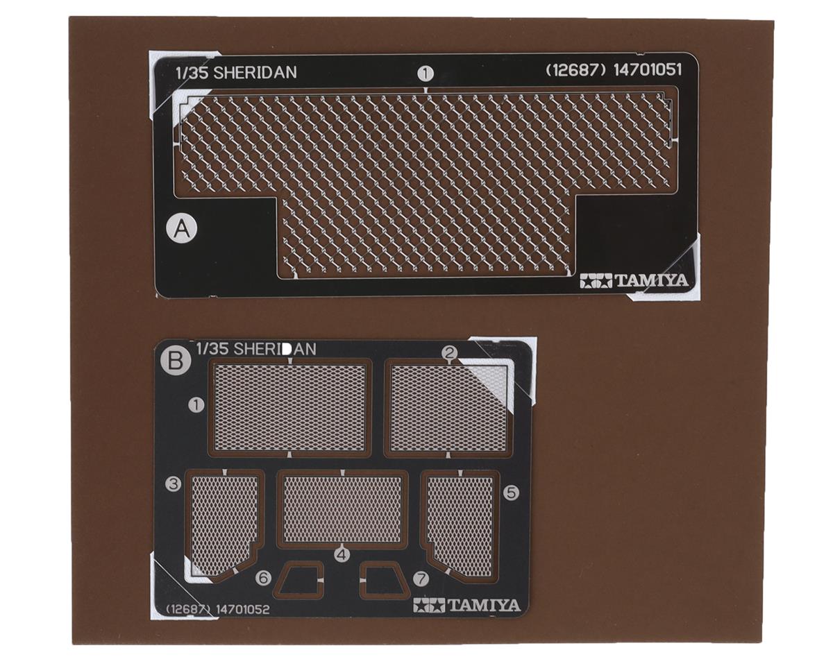 Tamiya U.S. M551 Sheridan 1/35 Metal Gun Barrel & Grille Set (TAM12687)