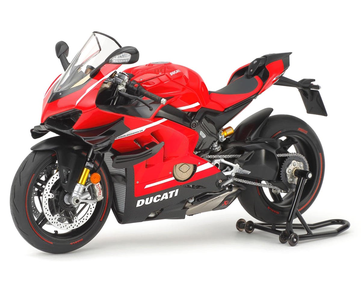 Tamiya 1/12 Ducati Superleggera V4 Motorcycle Model Kit (TAM14140)