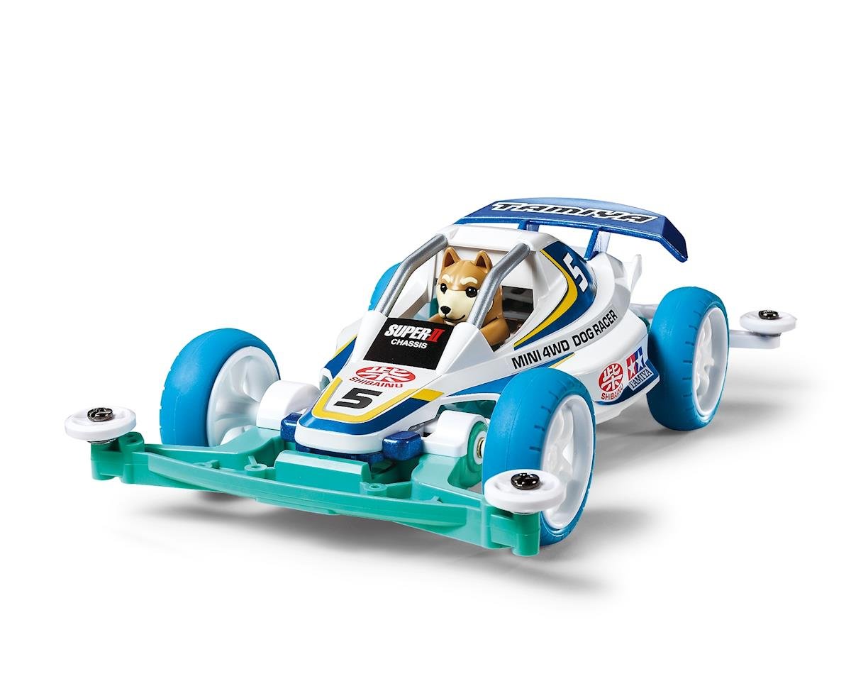 Tamiya 1/32 JR Dog Racer Super II Chassis Mini 4WD Kit (TAM18086)