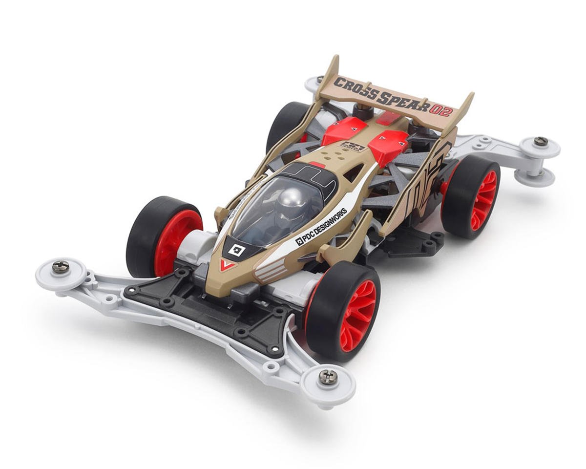 Tamiya 1/32 Cross Spear 02 VZ Chassis Mini 4WD Kit (TAM18104)