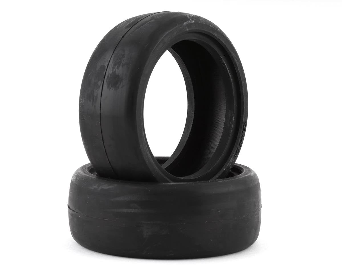 Tamiya 24mm Reinforced Racing Tires (2) (Hard) (TAM22001)