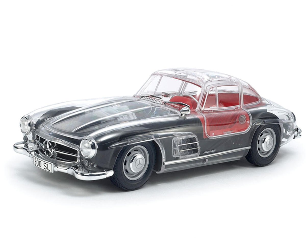 Tamiya 1/24 Full-View Mercedes-Benz 300 SL Model Kit (TAM24366)
