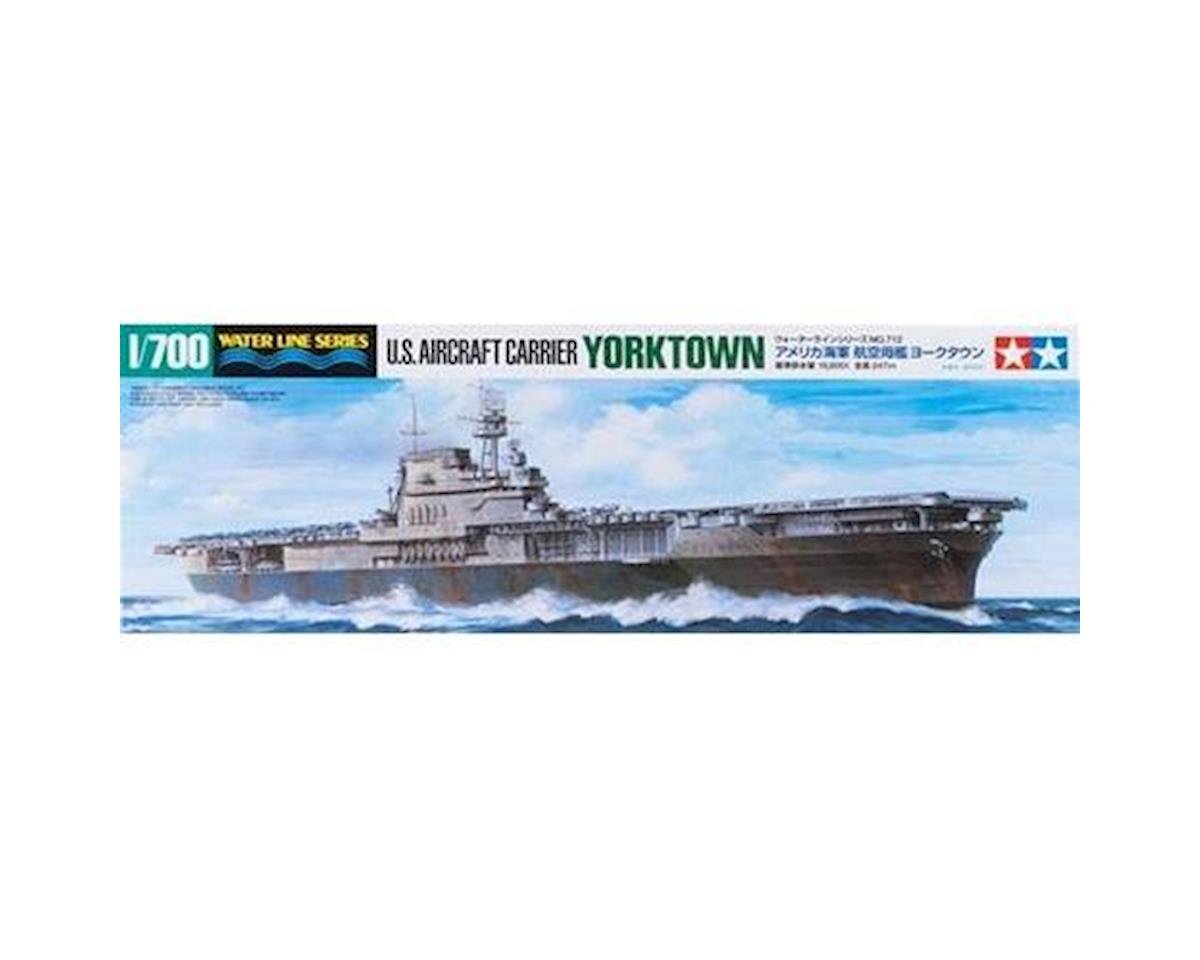 Tamiya Yorktown CV-5 US 1/700 Aircraft Carrier Model Kit (TAM31712)