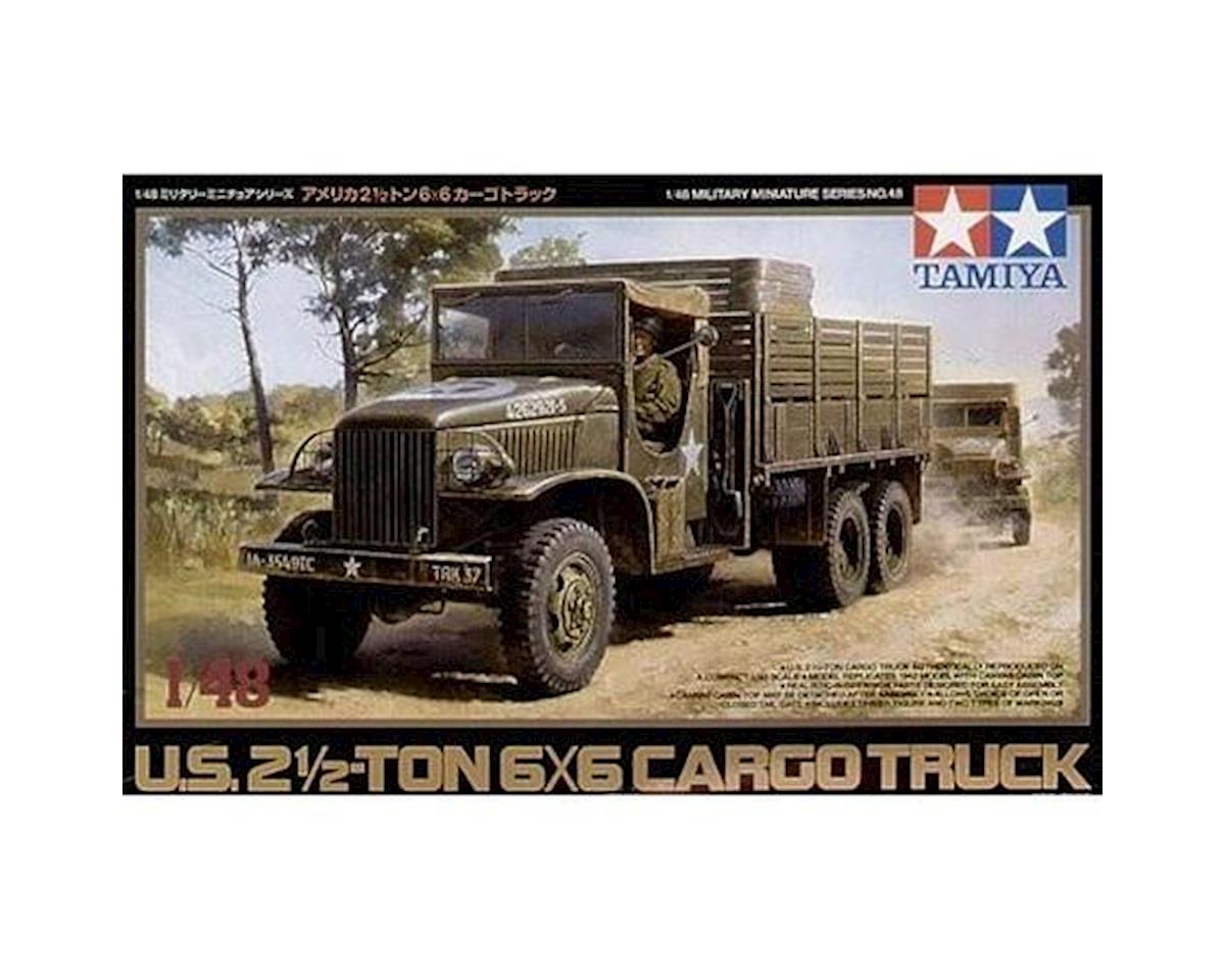 Tamiya 1/48 US 2.5 Ton 6x6 Cargo Truck Model Kit (TAM32548)
