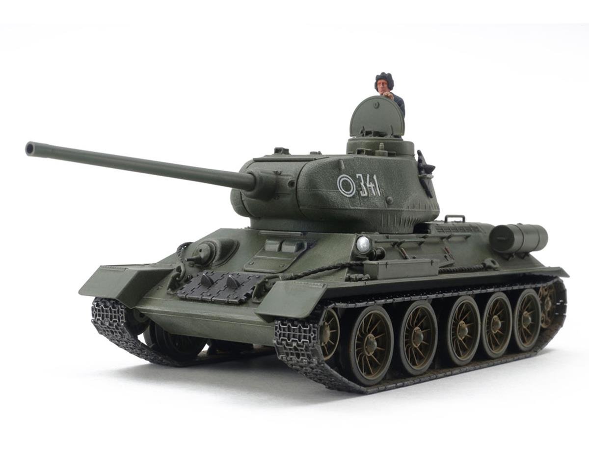 Tamiya 1/48 Russian T34/85 Medium Model Tank Kit (TAM32599)