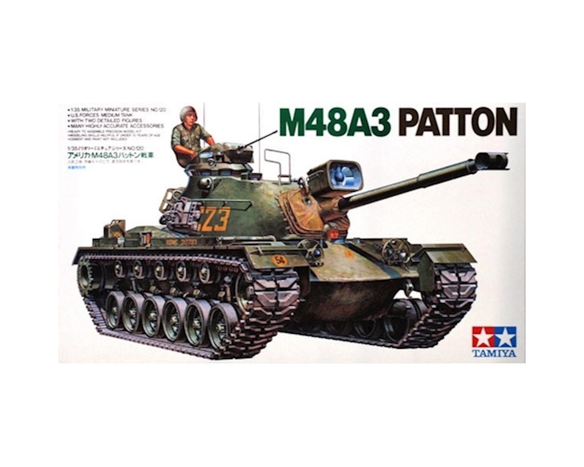 Tamiya 1/35 U.S. M48A3 Patton Model Kit (TAM35120)