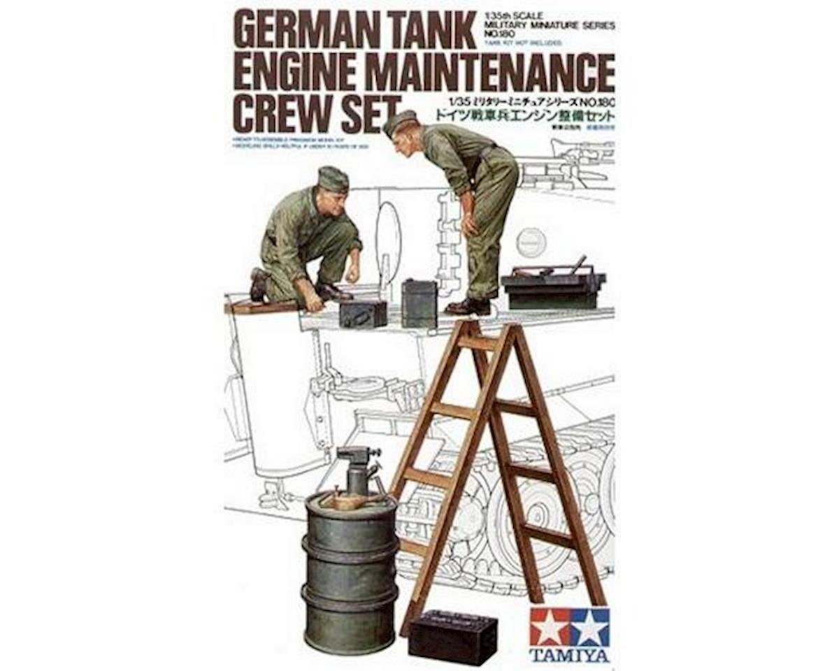 Tamiya 1/35 German Tank Engine Crew Model Kit (TAM35180)
