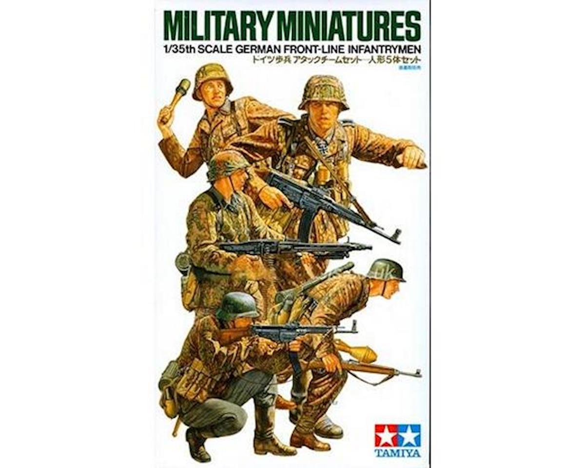 Tamiya 1/35 German Front-Line Infantrymen Figures (5) (TAM35196)