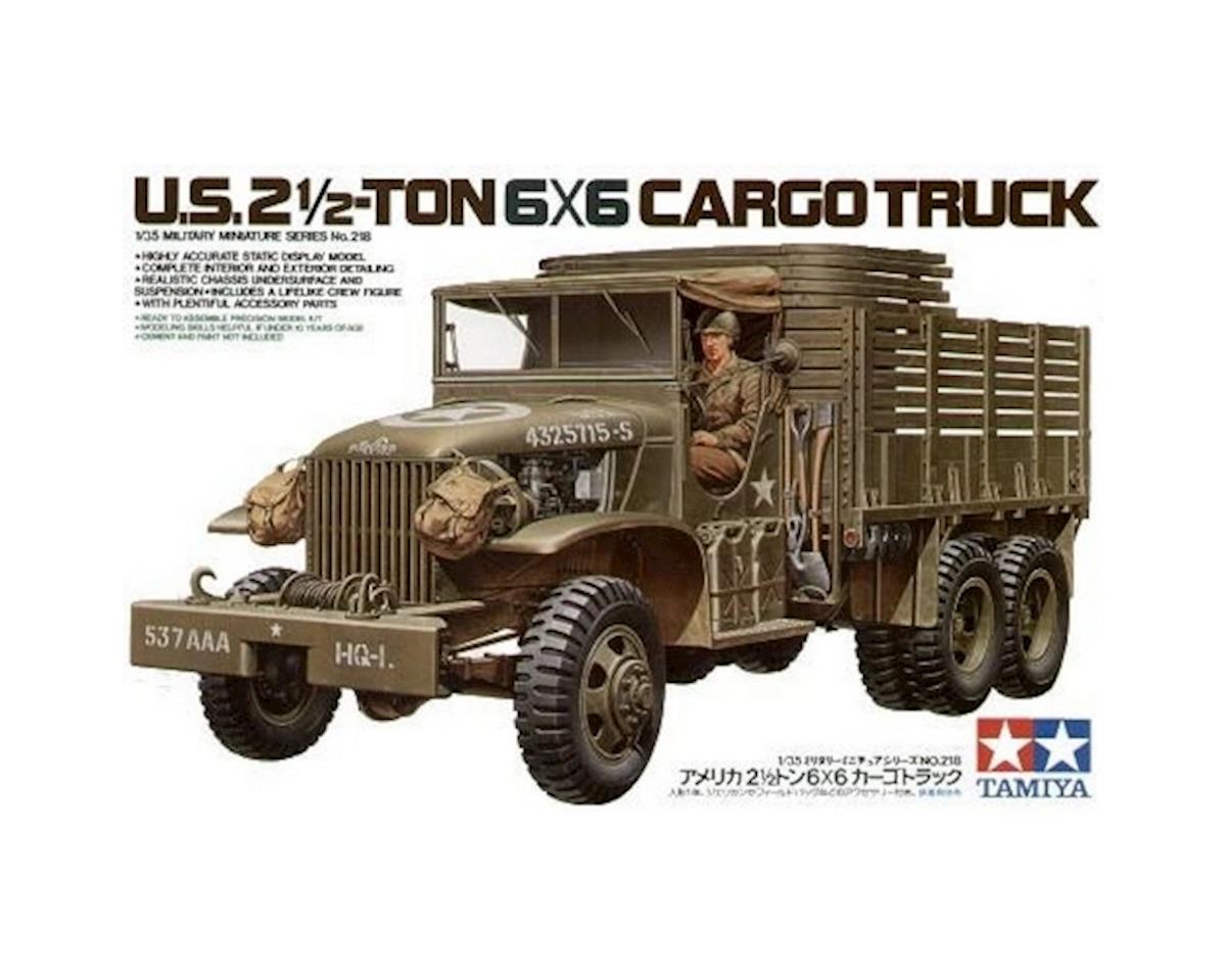 Tamiya 1/35 US 2.5 Ton 6x6 Cargo Truck Model Kit (TAM35218)