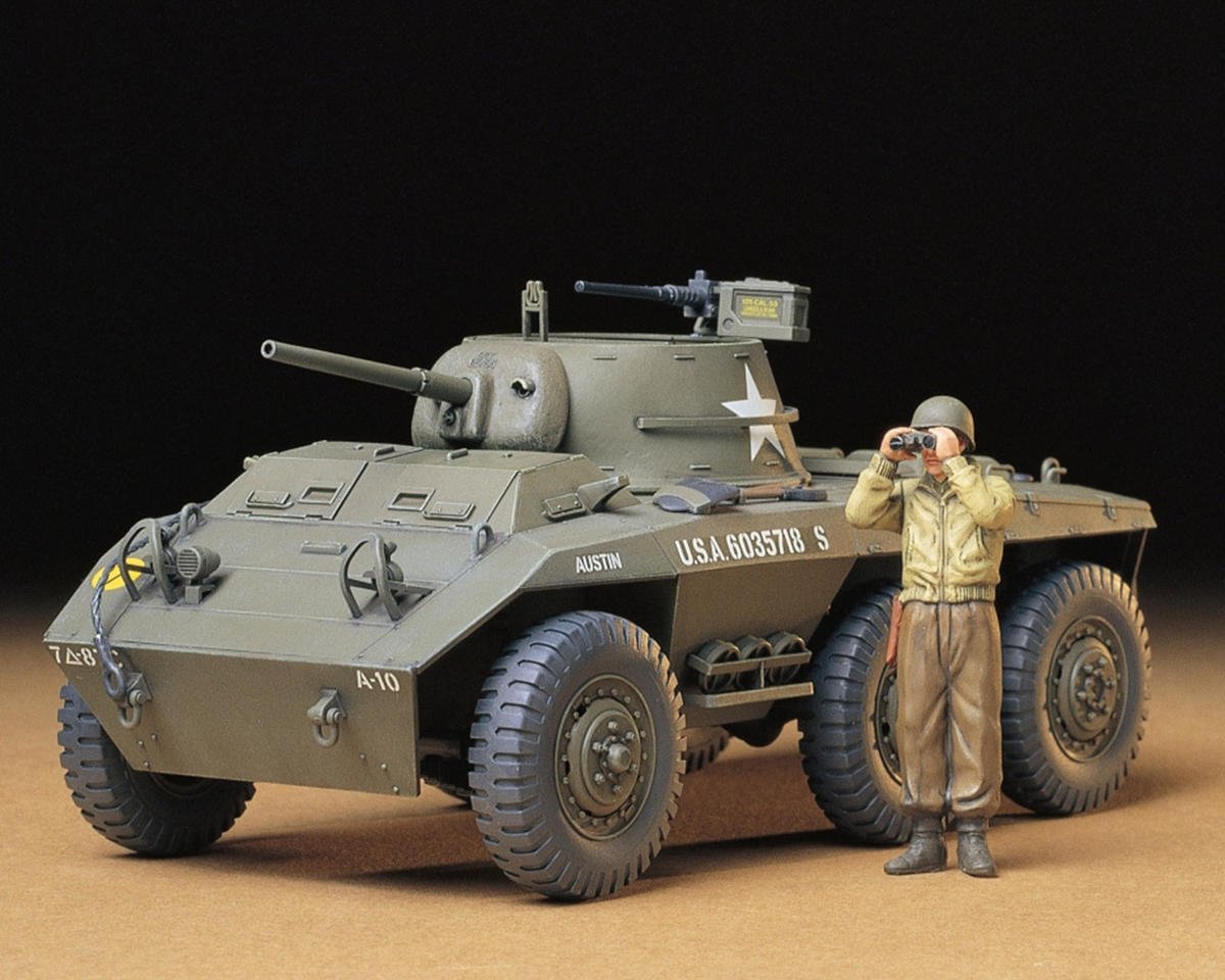 Tamiya 1/35 US M8 Light Truck Greyhound Model Kit (TAM35228)