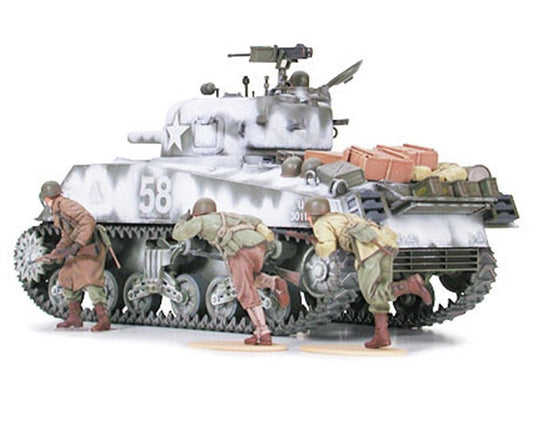 Tamiya 1/35 M4A3 Sherman 105mm Howitzer Plastic Model Kit (TAM35251)