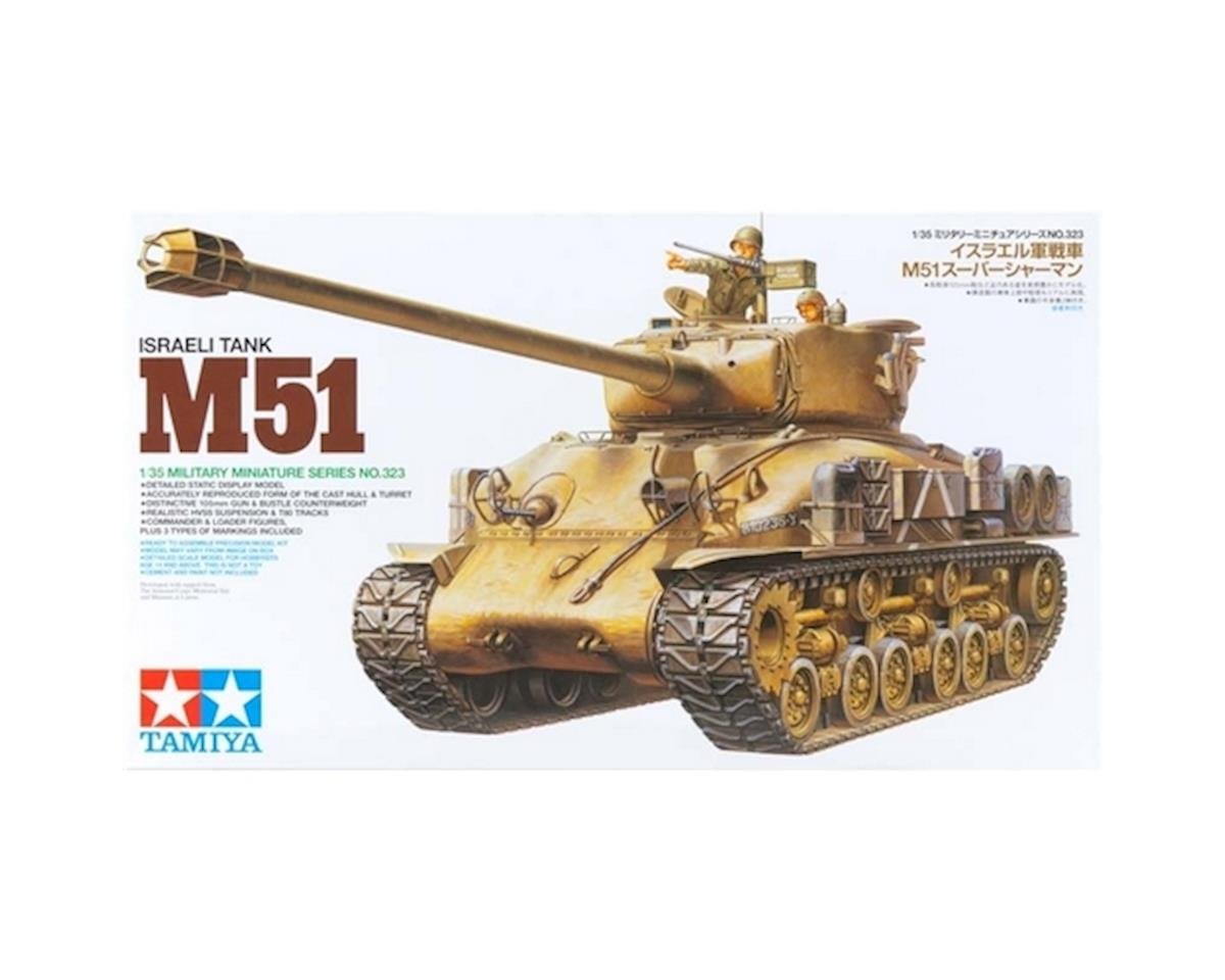Tamiya 1/35 Israeli Tank M51 Model Kit (TAM35323)