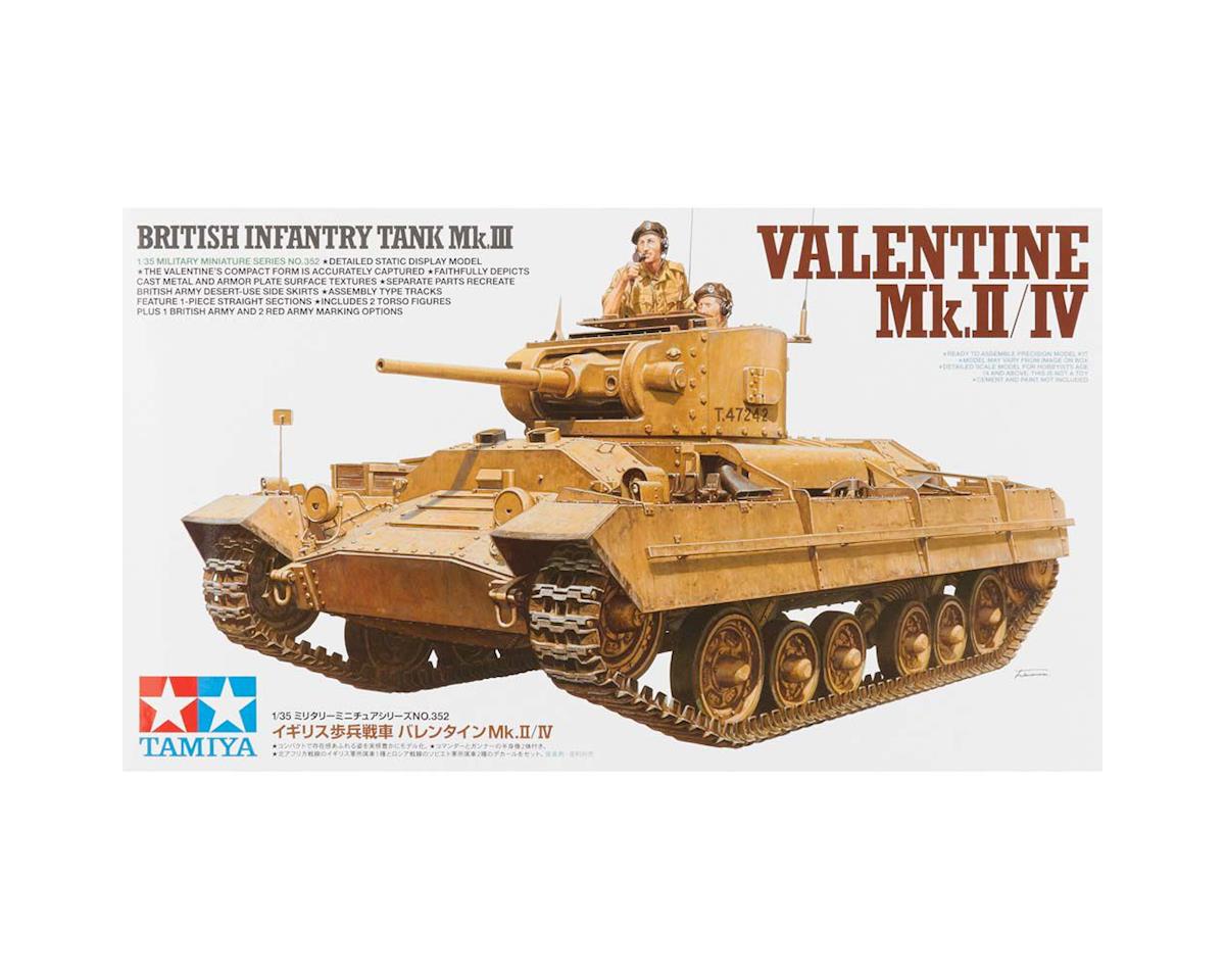 Tamiya 1/35 Brit Infantry Tank Mk.III Valentine Mk.II IV (TAM35352)