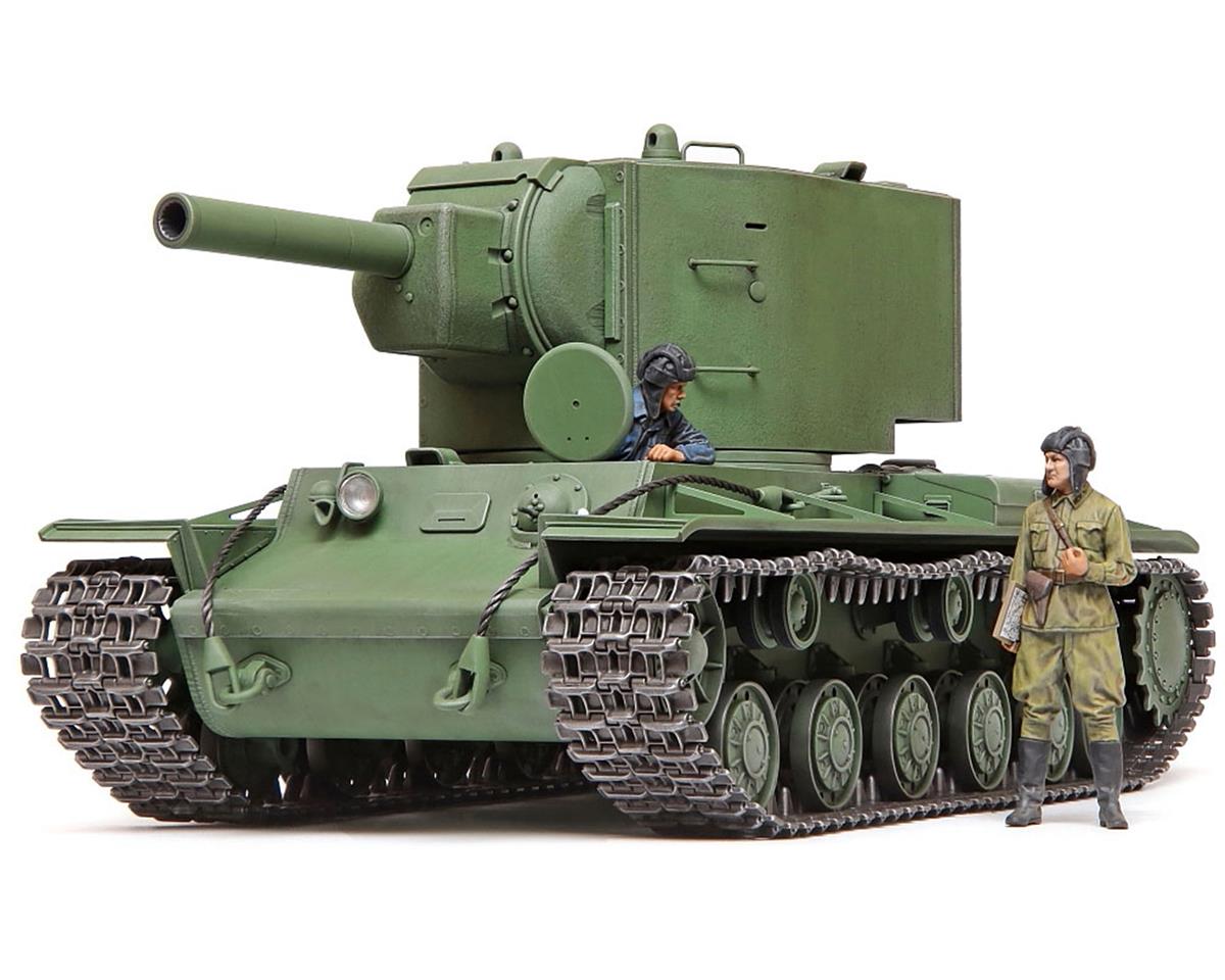 Tamiya 1/35 Russian Heavy Tank KV-2 Model Kit (TAM35375)