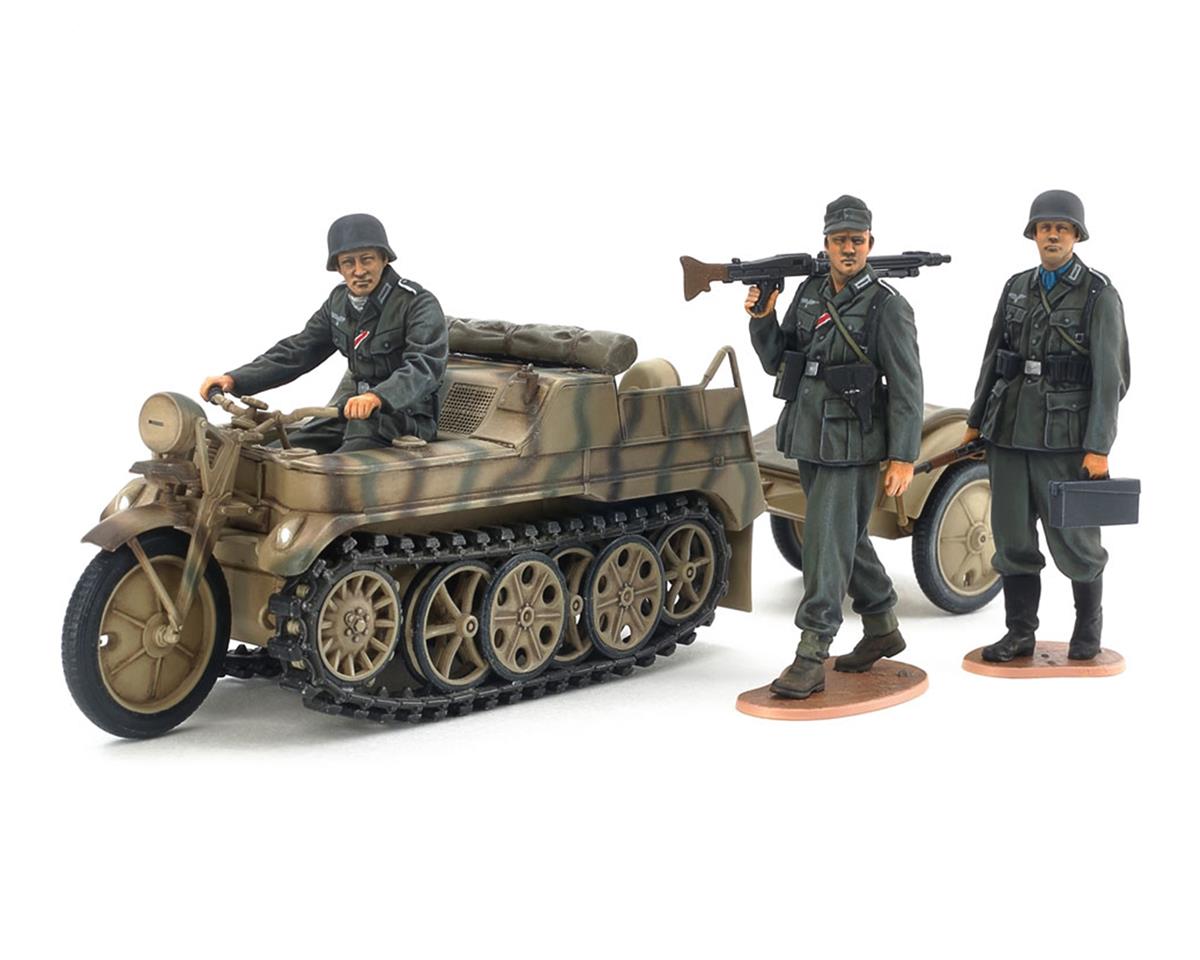 Tamiya German Sd.Kfz.2 Kettenkraftrad 1/35 Model Kit (Mid Production) (TAM35377)