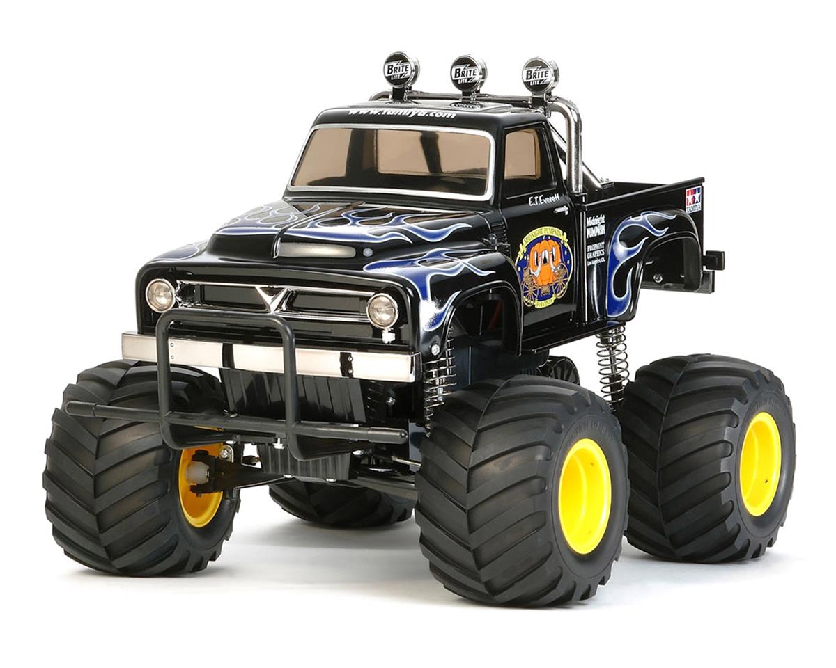 Tamiya X-SA Midnight Pumpkin 2WD Electric Monster Truck Rolling Chassis Kit (TAM46705)