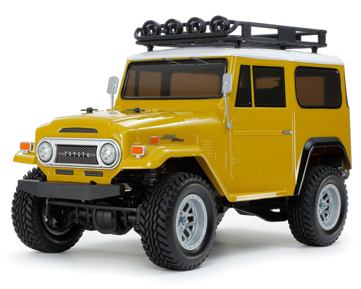 Tamiya Toyota Land Cruiser 40 1/10 4WD Scale Truck Kit (CC-02) (Pre-Painted) (TAM47490-60A)