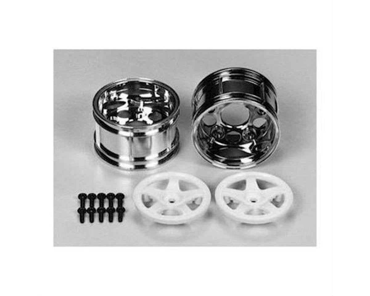 Tamiya Two Piece 5-Spoke Wide Wheels (2) (TAM50673)