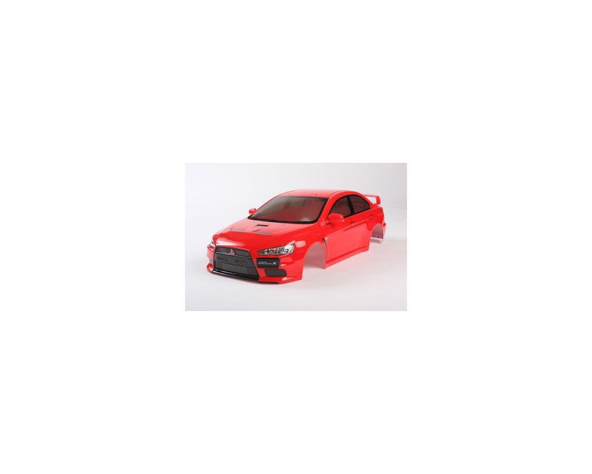 Tamiya 1/10 Mitsubishi Lancer Evolution X Body Set (Clear) (TAM51376)