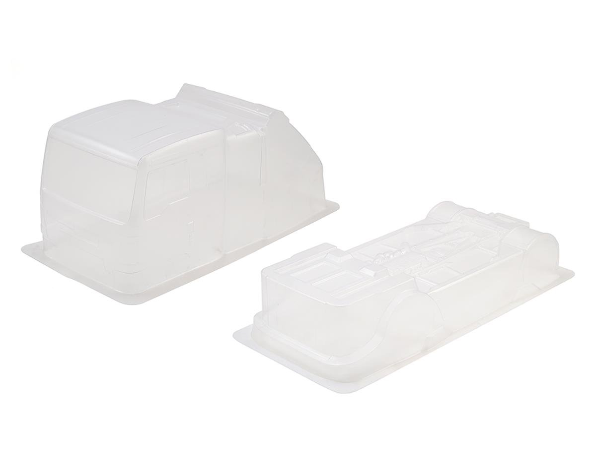 Tamiya Team Hahn Racing MAN TGS Semi Truck Body Set (Clear) (TAM51606)