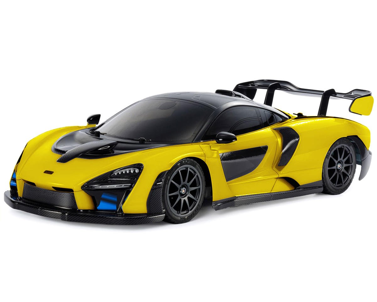 Tamiya McLaren Senna Body w/Parts Set (Clear) (TAM51693)