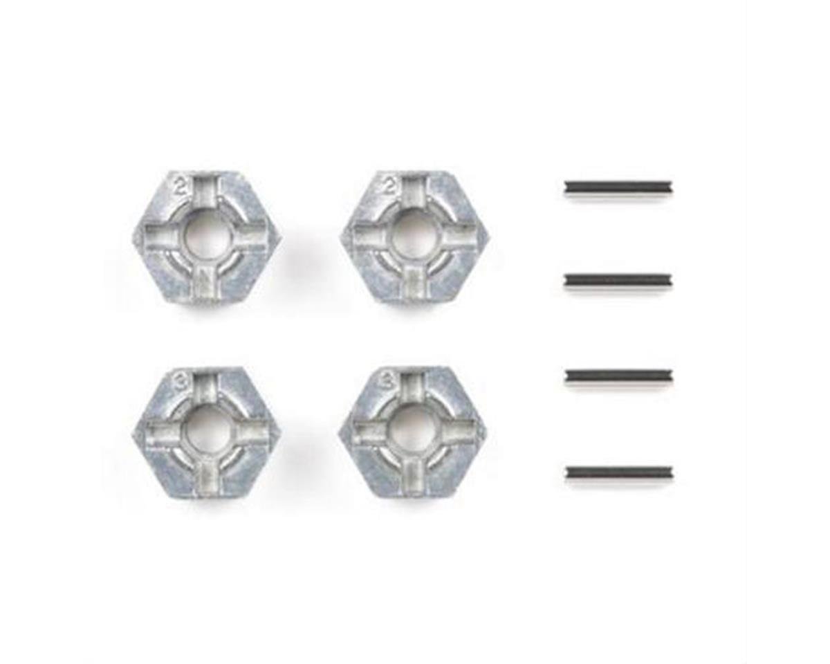 Tamiya XV-01 Pin Wheel Adapter Set (TAM53056)
