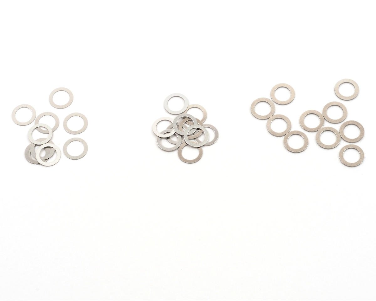 Tamiya 5mm Aluminum Shim Set (30) (TAM53587)