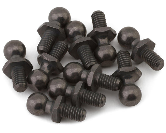 Tamiya 5mm Fluorine Coated Aluminum Ball Stud (10) (TAM53598)