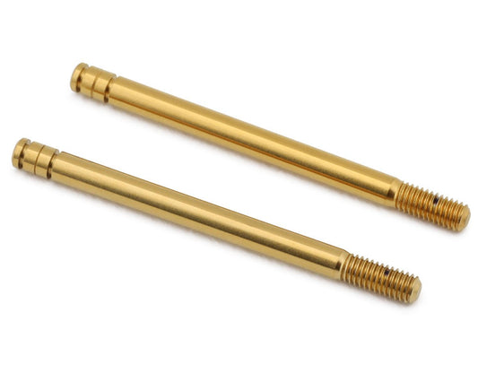 Tamiya TRF501X Titanium Coated Shock Shaft (2) (40.7mm) (TAM54042)