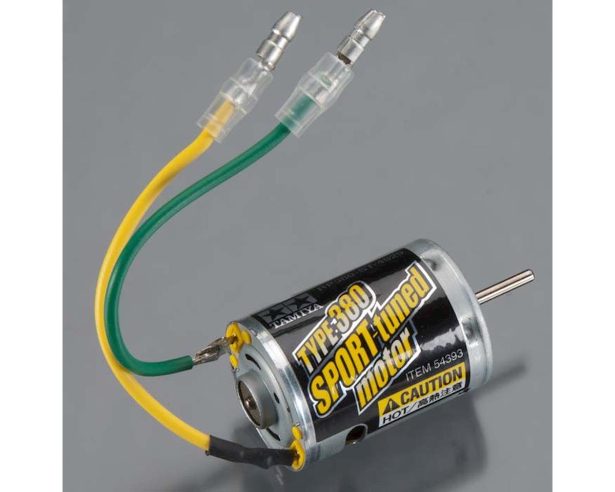 Tamiya Type 380 Sport-Tuned Brushed Motor w/ 3.5mm Bullet (TAM54393)