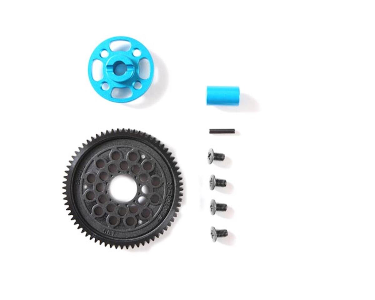 Tamiya TT-02 High Speed Spur Gear w/Aluminum Mount (68T) (TAM54500)