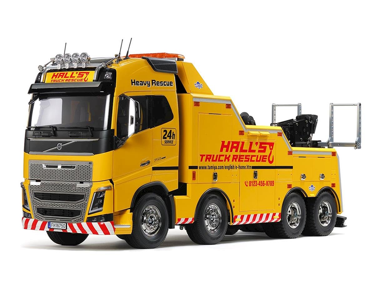 Tamiya 1/14 Volvo FH16 Globetrotter 750 8x4 Tow Truck Kit (TAM56362)