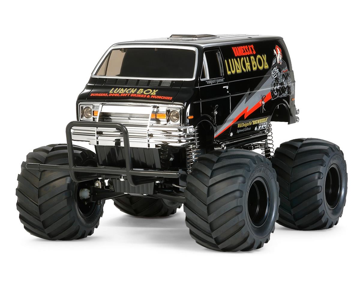 Tamiya Lunch Box "Black Edition" 2WD Electric Monster Truck Kit (TAM58546-60A)
