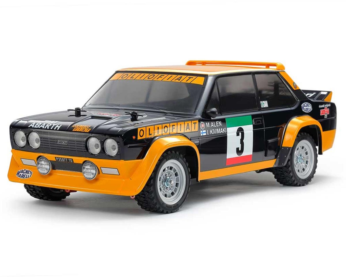 Tamiya Fiat 131 Abarth Rally Olio 1/10 4WD Electric Kit (MF-01X) (TAM58723-60A)