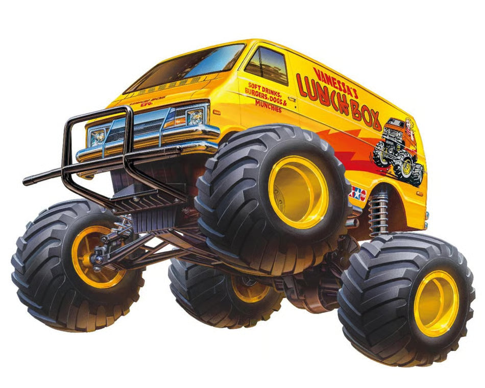 TAMIYA - Lunch Box EVO 1/12 Electric 2WD Monster Truck Kit (CW-01) (TAM58755)