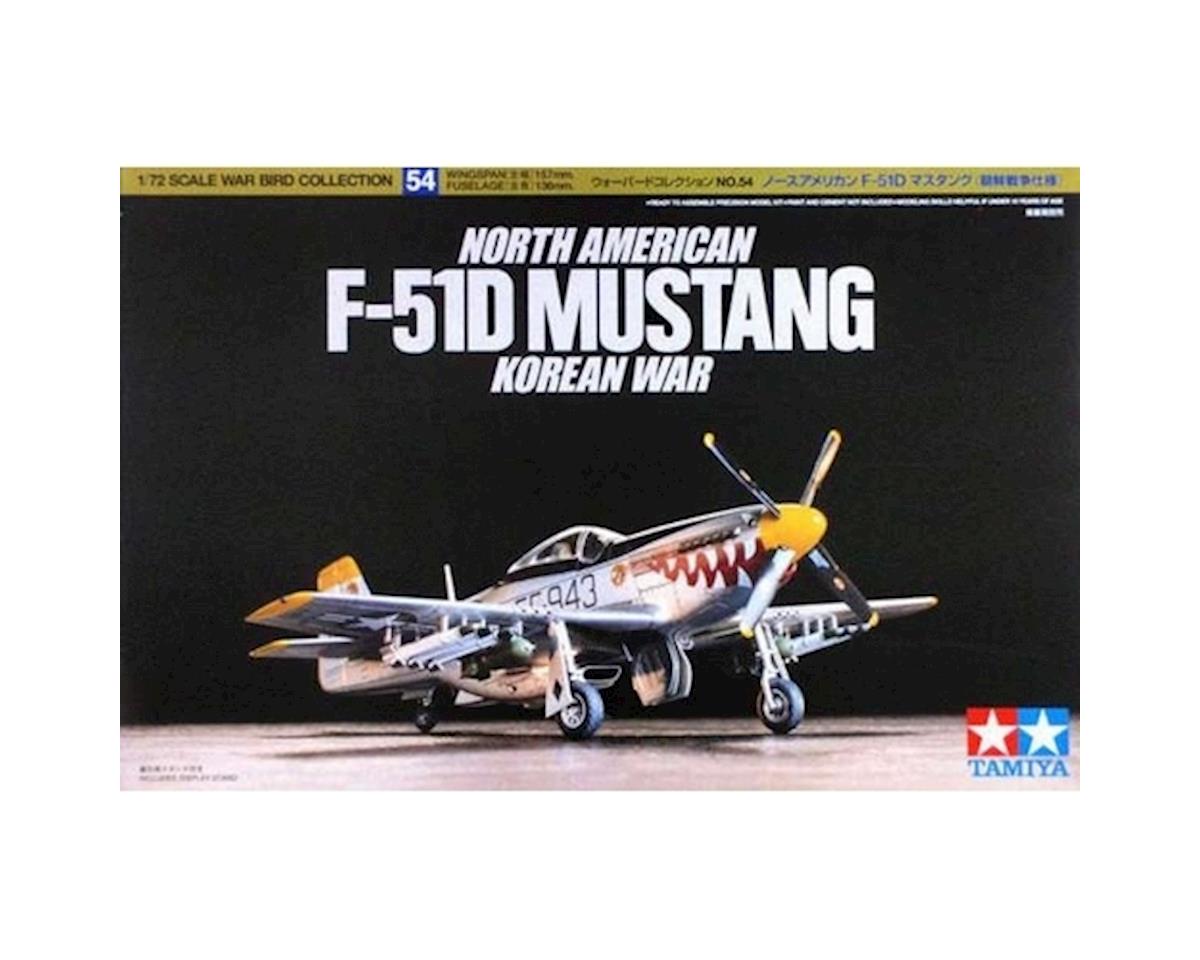 Tamiya 1 72 F51 Mustang Korean War Model Kit (TAM60754)