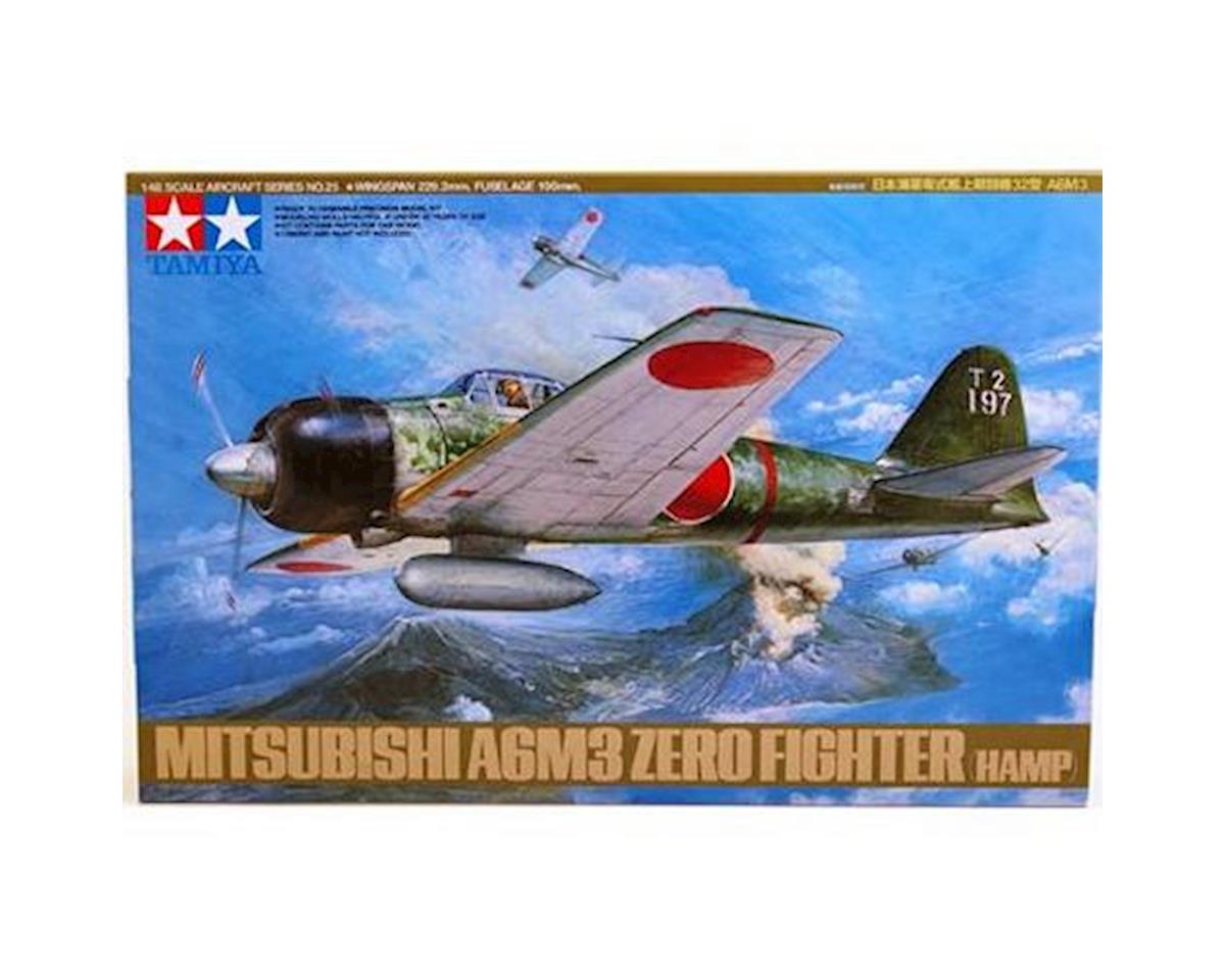 Tamiya 1/48 A6M3 Type 32 ZERO Fighter Model Kit (TAM61025)