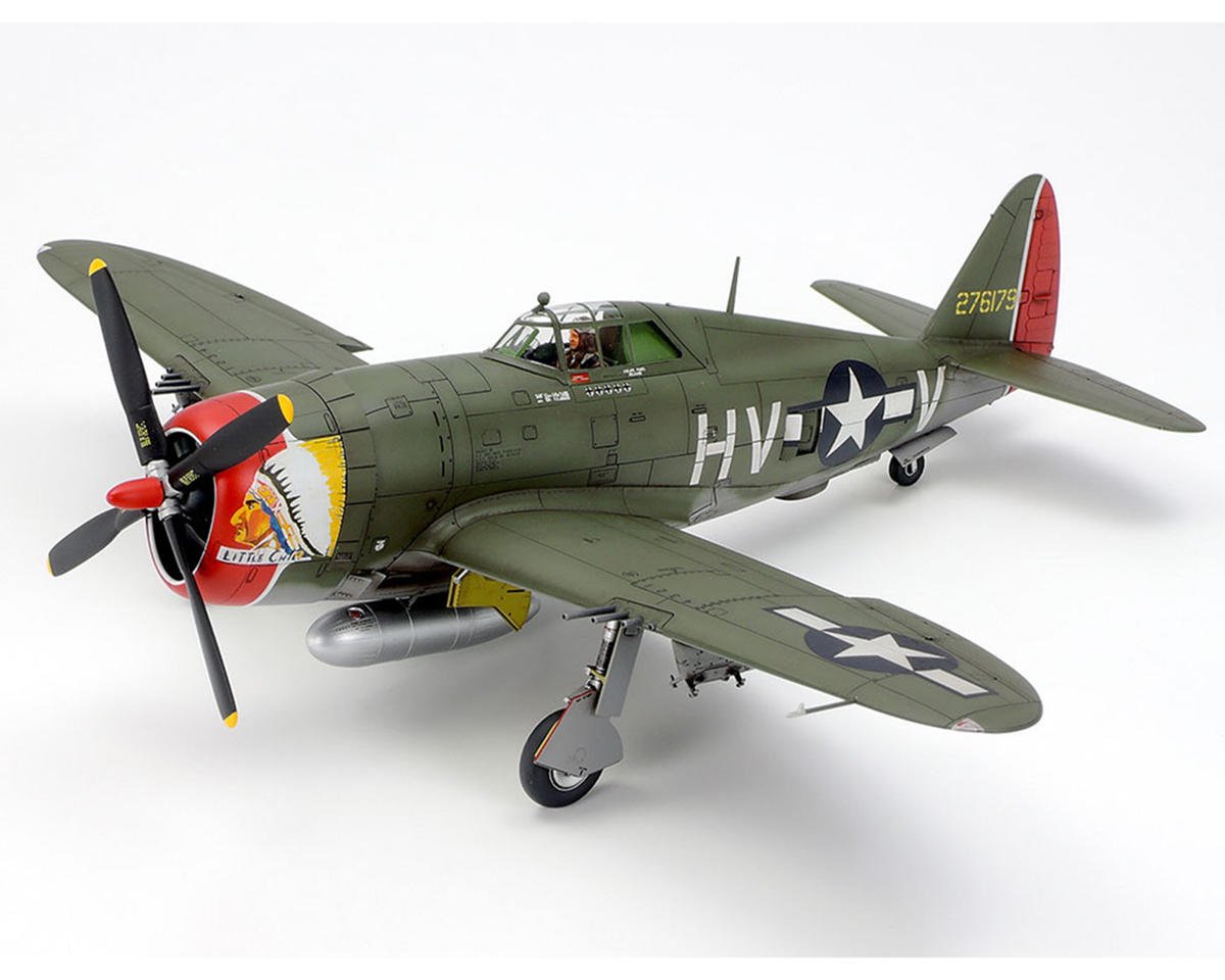 Tamiya 1/48 Republic P-47D Thunderbolt Plastic Model Kit (TAM61086)