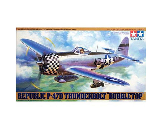 Tamiya 1/48 P47D Thunderbolt Bubbletop (TAM61090)