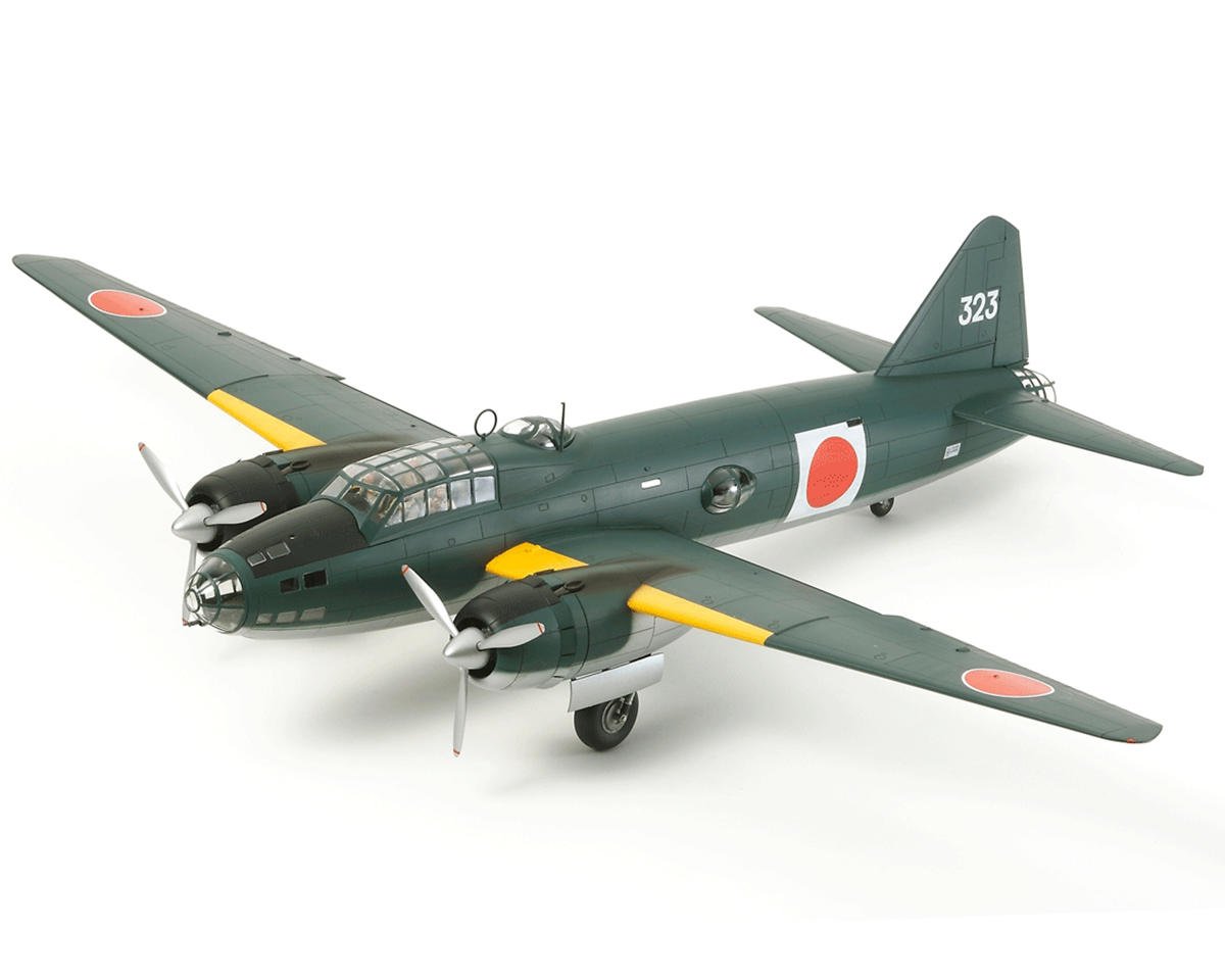 Tamiya 1/48 Mitsubishi G4M1 Model 11 Model Airplane Kit w/Crew (TAM61110)