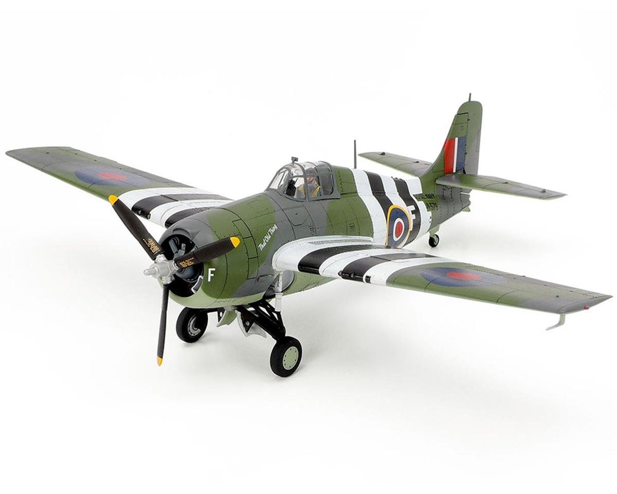 Tamiya 1/48 Grumman FM-1 Wildcat/Martlet Mk.V Plastic Model Kit (TAM61126)