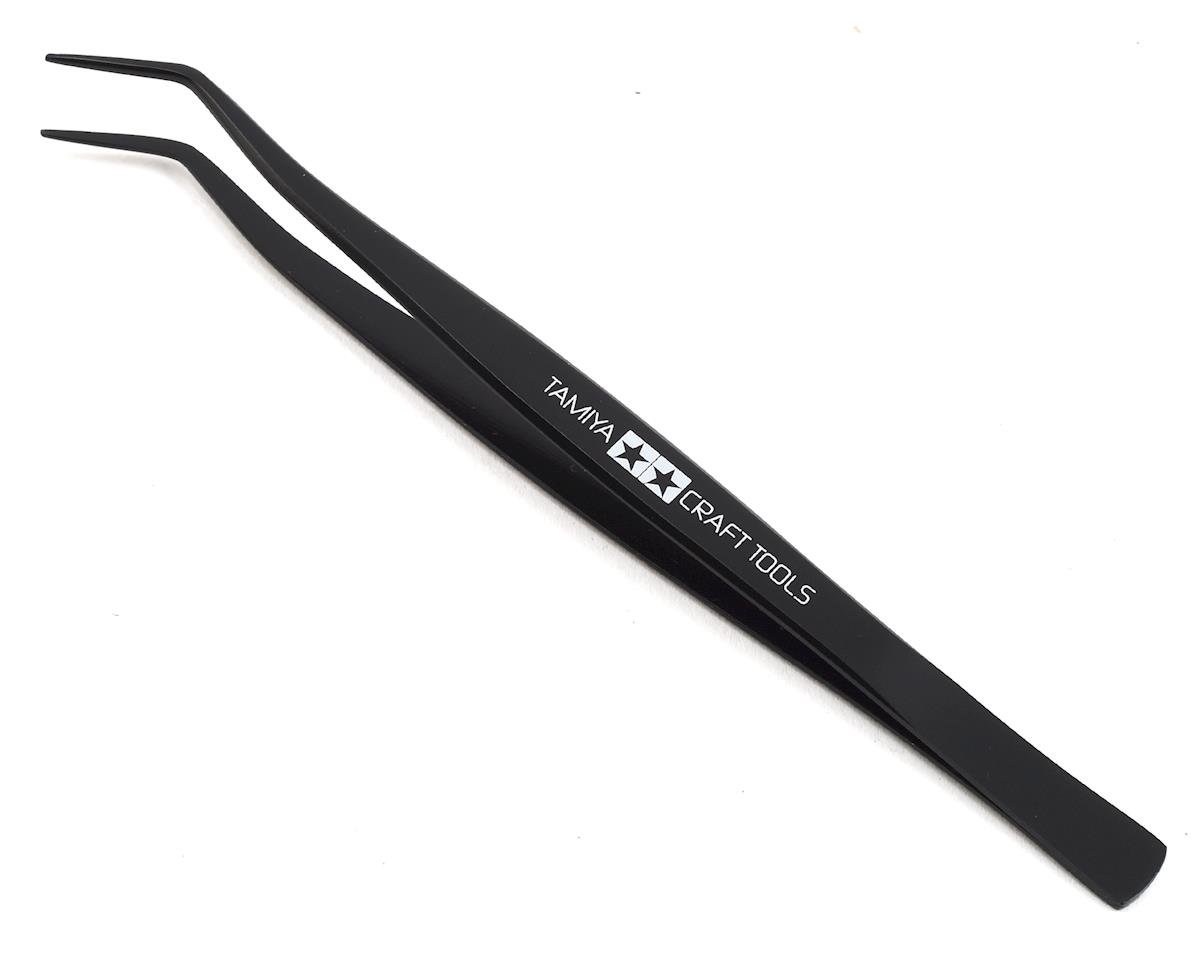 Tamiya Angled Tweezers (TAM74003)