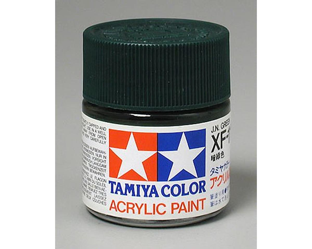 Tamiya XF-13 Flat Jade Green Acrylic Paint (23ml) (TAM81313)